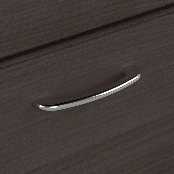 Bush Furniture Cabot Corner Desk With Hutch, Heather Gray (CAB008HRG) 5 Bush Furniture Cabot Corner Desk With Hutch, Heather Gray (CAB008HRG) - Image 5