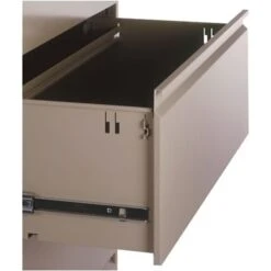 Alera® 4-Drawer Lateral File Cabinet; Putty, Letter/Legal (ALELA543654PY)