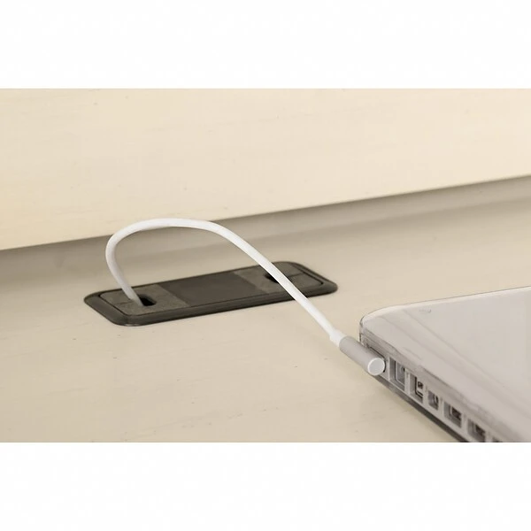 Bush Furniture Salinas Small Computer Desk With Hutch, Antique White, (MY72208-03) 6 Bush Furniture Salinas Small Computer Desk With Hutch, Antique White, (MY72208-03) - Image 6