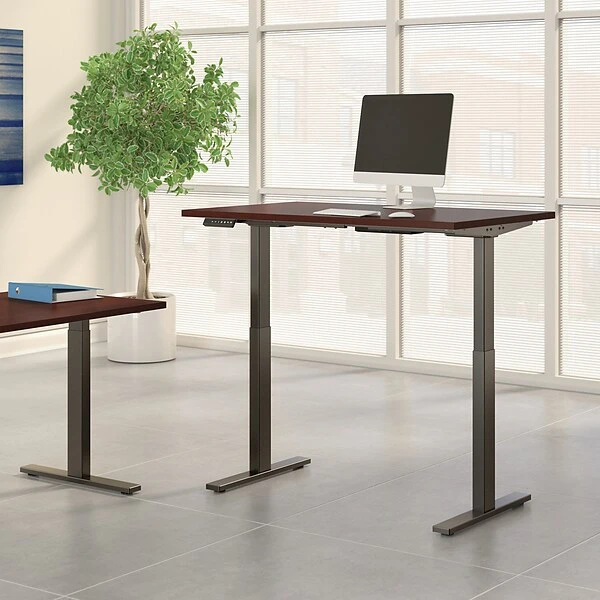 Bush Business Furniture Move 60 Series 27''-47'' Adjustable Standing Desk, Harvest Cherry (M6S4824CSBK) 1 Bush Business Furniture Move 60 Series 27''-47'' Adjustable Standing Desk, Harvest Cherry (M6S4824CSBK)