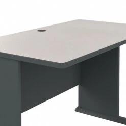 Bush Business Furniture Cubix 48W Desk, Slate/White Spectrum (WC8448A) -Ergot Office Furniture Shop 40CEDAFE 7E7C 496D 8962E7D8CF093DDA s7