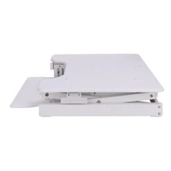 Rocelco 32" Ergonomic Adjustable Desk Riser, White (R EADRW) -Ergot Office Furniture Shop 5FD1CCA3 937B 46AC A4ADD3E26CD699B9 s7