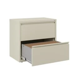 Quill Brand® Commercial 2 File Drawers Lateral File Cabinet, Locking, Putty/Beige, Letter/Legal, 30"W (20067D) -Ergot Office Furniture Shop 65EBE100 B269 4956 9BB262548775794D s7
