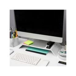 Mind Reader Marbella Collection Monitor Stand, White/Gray (MARMON-WHT) -Ergot Office Furniture Shop 6D3BCD4A CECB 40E8 855005E974F33CF4 s7