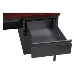 Hirsh 48"W Single-Pedestal Desk, Charcoal/Mahogany (20093) 10 Hirsh 48"W Single-Pedestal Desk, Charcoal/Mahogany (20093) -Ergot Office Furniture Shop 6EBEA9A4 5F76 4F20 89F28023C5484D74 s7