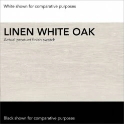 Bush Furniture Key West 48" 2-Person Writing Desk Set With Lateral File Cabinet, Linen White Oak (KWS047LW) 11 Bush Furniture Key West 48" 2-Person Writing Desk Set With Lateral File Cabinet, Linen White Oak (KWS047LW) -Ergot Office Furniture Shop 7A2126DD 0EDC 4000 877E3F692389CA26 s7