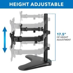 Mount-It! Dual Adjustable Monitor Arm, Up To 32", Black (MI-2781) 11 Mount-It! Dual Adjustable Monitor Arm, Up To 32", Black (MI-2781) -Ergot Office Furniture Shop 7A3C9E81 DFDC 4D56 A195AF6840E8F4C7 s7