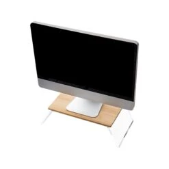 Mind Reader Modern Collection Monitor Stand, Brown/Clear (MODMONSTA-BRN) 9 Mind Reader Modern Collection Monitor Stand, Brown/Clear (MODMONSTA-BRN) -Ergot Office Furniture Shop 8040910B 1227 42D3 B595E8977E622BC4 s7