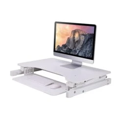 Rocelco 32" Adjustable Desk Riser, White (R ADRW) -Ergot Office Furniture Shop 817E9665 CAAE 4D08 B8CA376156F6C6EA s7