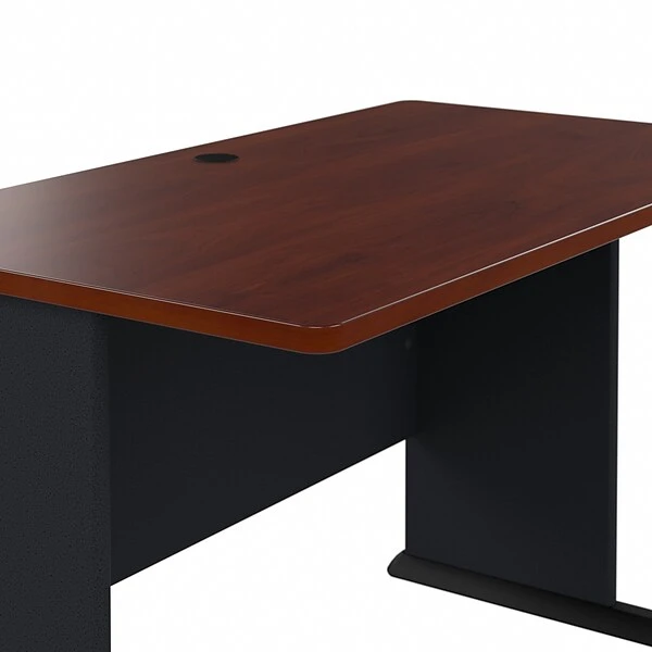 Bush Business Furniture Cubix 48W Desk, Hansen Cherry/Galaxy (WC90448A) 7 Bush Business Furniture Cubix 48W Desk, Hansen Cherry/Galaxy (WC90448A) - Image 7