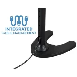 Mount-lt! Adjustable Monitor Mount, Up To 24", Black (MI-789) -Ergot Office Furniture Shop 871B05B9 9D11 4768 8748D5D16B264BCB s7