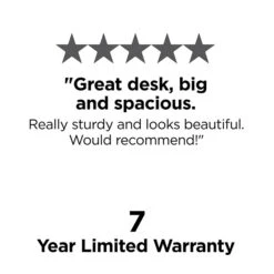 Union & Scale™ Essentials 48" Powered Computer And Writing Desk, Espresso (UN56970) -Ergot Office Furniture Shop 8D8B03FD 7EA6 4853 8ED89871E3BCF803 s7