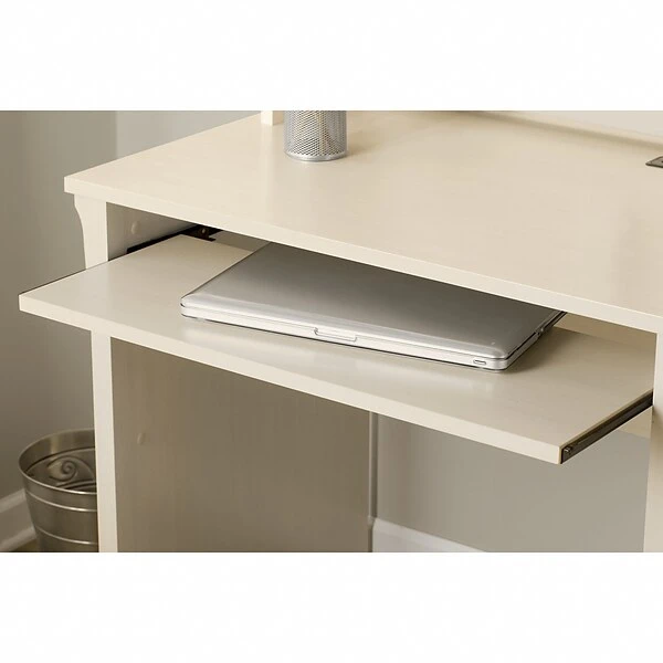 Bush Furniture Salinas Small Computer Desk With Hutch, Antique White, (MY72208-03) 7 Bush Furniture Salinas Small Computer Desk With Hutch, Antique White, (MY72208-03) - Image 7