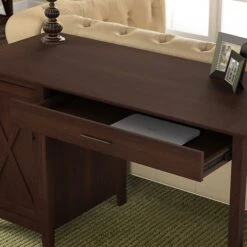 Bush Furniture Key West 54W Computer Desk With Storage And 2 Drawer Lateral File Cabinet, Bing Cherry (KWS008BC) -Ergot Office Furniture Shop 993D2759 0FD6 48E7 95C4909CC667F0C3 s7