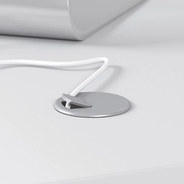 Bush Business Furniture Studio C 60W X 36D Bow Front Desk, White (SCD160WH) 5 Bush Business Furniture Studio C 60W X 36D Bow Front Desk, White (SCD160WH) - Image 5