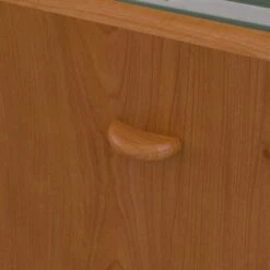 Bush Business Furniture Cubix 3 Drawer Mobile File Cabinet, Natural Cherry/Slate (WC57453PSU) -Ergot Office Furniture Shop 9E04287F FD6B 41A1 A3E8B6F305179AB1 s7