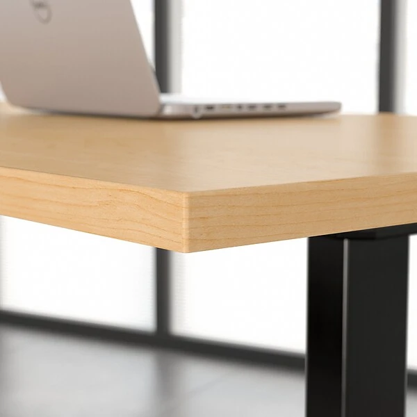 Bush Business Furniture Move 60 Series 27''-47'' Adjustable Standing Desk, Natural Maple (M6S4830ACBK) 8 Bush Business Furniture Move 60 Series 27''-47'' Adjustable Standing Desk, Natural Maple (M6S4830ACBK) - Image 8