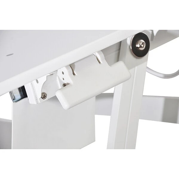 Rocelco 37" Deluxe Adjustable Desk Riser, White (R DADRW) 7 Rocelco 37" Deluxe Adjustable Desk Riser, White (R DADRW) - Image 7