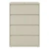 Quill Brand® Commercial 4 File Drawers Lateral File Cabinet, Locking, Putty/Beige, Letter/Legal, 36"W (20056D)