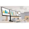 Mount-lt! Adjustable Monitor Mount, Up To 24", Black (MI-789)