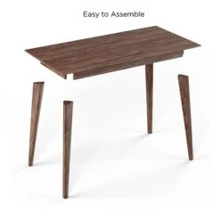 Union & Scale™ MidMod 48" Computer And Writing Desk, Espresso (UN56966) -Ergot Office Furniture Shop B7BE2F27 D0AE 4B06 A7A173C4590F588C s7