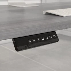 Bush Business Furniture Move 60 Series 27"-48" Adjustable Standing Desk, Platinum Gray/Black Powder Coat (M6S4824PGBK) -Ergot Office Furniture Shop BAC53713 5EE2 464B 87628C49E0368F68 s7