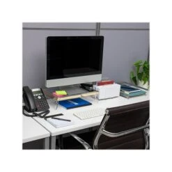 Mind Reader Cosmopolitan Collection Monitor Stand, Clear/Gold (COSMON-GLD) -Ergot Office Furniture Shop C48D0018 D3BF 4BDA 8AF06C89CCA93DEB s7