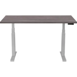 Fellowes Cambio 24.75"-50.25"H Adjustable Standing Desk, Gray Ash (9789201)