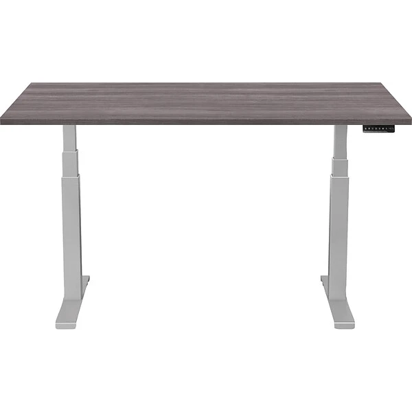 Fellowes Cambio 24.75"-50.25"H Adjustable Standing Desk, Gray Ash (9789201) 1 Fellowes Cambio 24.75"-50.25"H Adjustable Standing Desk, Gray Ash (9789201)