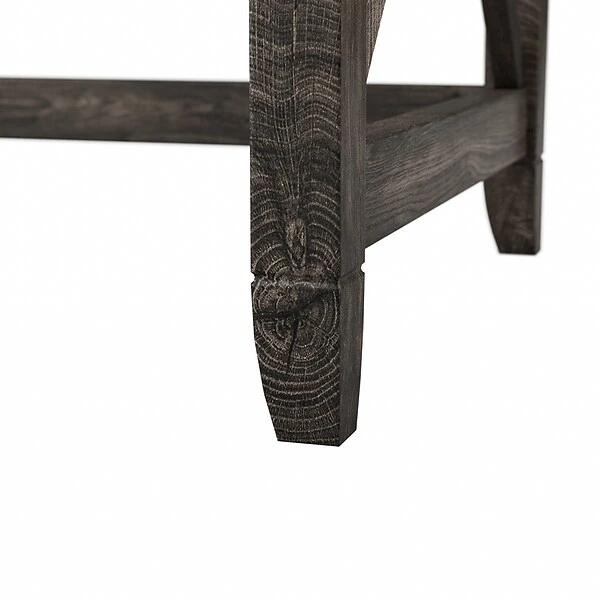 Bush Furniture Key West 48" Writing Desk, Dark Gray Hickory (KWD148GH-03) 8 Bush Furniture Key West 48" Writing Desk, Dark Gray Hickory (KWD148GH-03) - Image 8