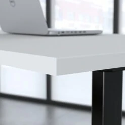Bush Business Furniture Move 60 Series 27''-47'' Adjustable Standing Desk, White (M6S6030WHBK) -Ergot Office Furniture Shop DA9A52B3 1F49 494C 83E441CE01FDD98E s7