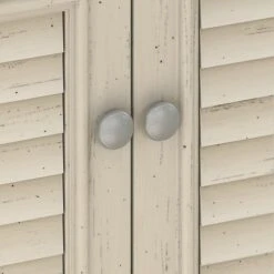 Bush Furniture Fairview Storage Cabinet With Drawer, Antique White/Tea Maple (WC53280-03) -Ergot Office Furniture Shop DED3B4D2 EDF1 47B4 BE4994909A1069F2 s7