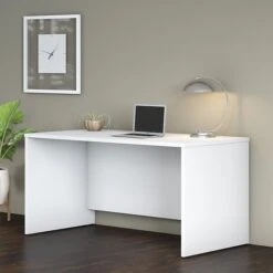 Bush Business Furniture Studio C 60W X 30D Office Desk, White (SCD260WH)