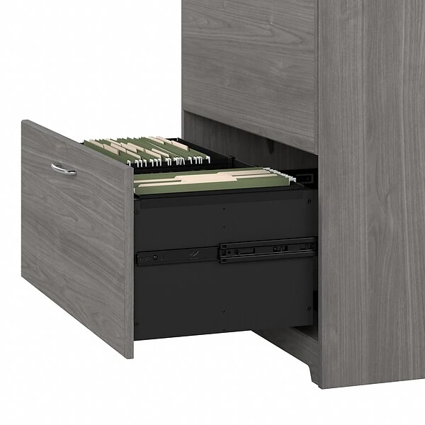Bush Furniture Cabot 2 Drawer Lateral File Cabinet, Modern Gray (WC31380) 8 Bush Furniture Cabot 2 Drawer Lateral File Cabinet, Modern Gray (WC31380) - Image 8