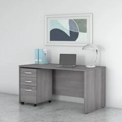Bush Business Furniture Studio C 60W X 30D Office Desk, Platinum Gray (SCD260PG) 10 Bush Business Furniture Studio C 60W X 30D Office Desk, Platinum Gray (SCD260PG) -Ergot Office Furniture Shop F41C2640 8A46 4294 8A2F9A6B5F4AF73A s7