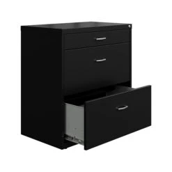 Space Solutions 3-Drawer Lateral File Cabinet, Letter/Legal Size, Lockable, 17.63'', Black (25070) 5 Space Solutions 3-Drawer Lateral File Cabinet, Letter/Legal Size, Lockable, 17.63'', Black (25070) -Ergot Office Furniture Shop F6544DC8 0902 49C9 990CC9029E064E24 s7