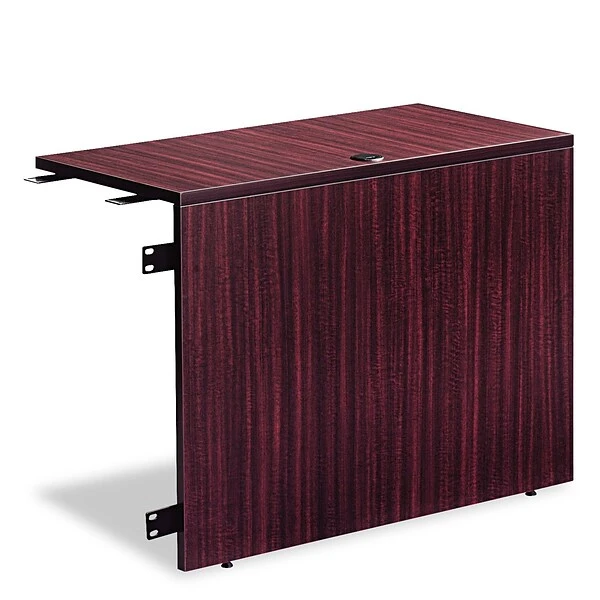 Alera® Valencia Series Reversible Return/Bridge Shell, 42w X 23-5/8d. Mahogany 1 Alera® Valencia Series Reversible Return/Bridge Shell, 42w X 23-5/8d. Mahogany