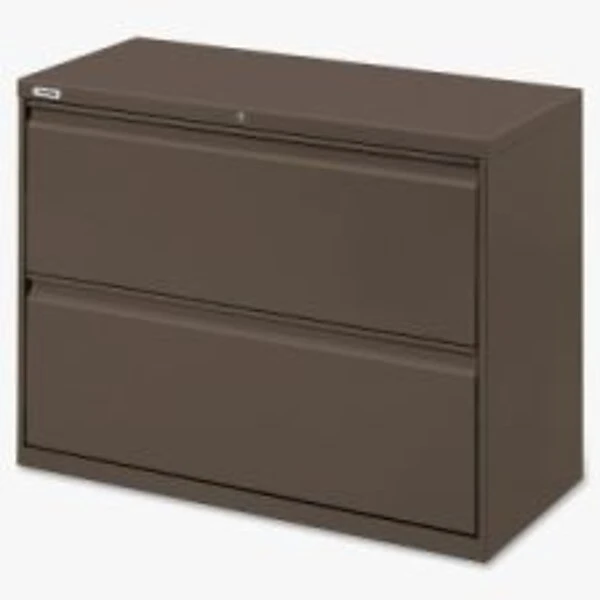 Lorell Fortress Series 42'' Lateral File, Medium Tone, 2 X File Drawer(s) 1 Lorell Fortress Series 42'' Lateral File, Medium Tone, 2 X File Drawer(s)
