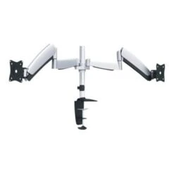Ergotech 320-C14-C024 30" Dual Monitor Arm; Silver