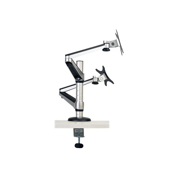 Tripp Lite DDR1327DCS 13" - 27" Dual Full Motion Flex Arm Desk Clamp 1 Tripp Lite DDR1327DCS 13" - 27" Dual Full Motion Flex Arm Desk Clamp