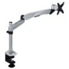 Mount-It! Modular Desk Mount Adjustable Monitor Arm, Up To 30" Monitors, Gray/Silver (MI-35116)