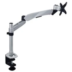 Mount-It! Modular Desk Mount Adjustable Monitor Arm, Up To 30" Monitors, Gray/Silver (MI-35116)