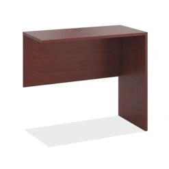 HON® HON105663NN 10500 Series™ Standing Height Return Shell, Mahogany Laminate, 42"H X 48"W X 24"D