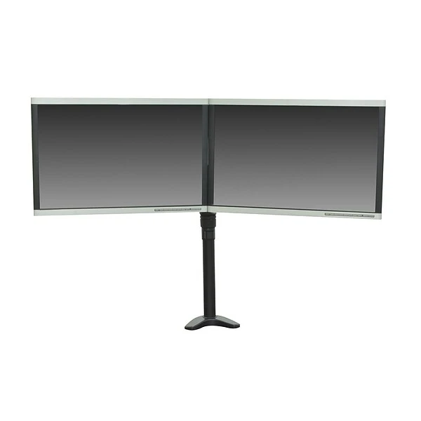Regency Black Metal Double Screen Articulating Monitor Mount (CA2) 1 Regency Black Metal Double Screen Articulating Monitor Mount (CA2)