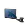 Fellowes Adjustable Monitor Arm, Up To 42", Black (8043501)