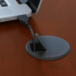 Bush Business Furniture Westfield Bow Front Desk With 2 Drawer Mobile Pedestal, Hansen Cherry (SRC0020HCSU)