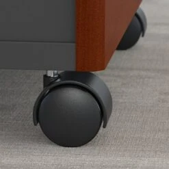 Bush Business Furniture Westfield 72W X 24D Office Desk With Mobile File Cabinet, Hansen Cherry (SRC026HCSU) 9 Bush Business Furniture Westfield 72W X 24D Office Desk With Mobile File Cabinet, Hansen Cherry (SRC026HCSU) -Ergot Office Furniture Shop m007003132 s7