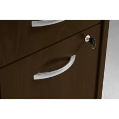 Bush Business Furniture Westfield Desk Credenza W/ 2 Drawer Mobile Pedestal, Mocha Cherry (SRC030MRSU) -Ergot Office Furniture Shop m007025473 s7