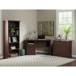 Bush Furniture Yorktown Home Office Desk And Bookcase, Antique Cherry (YRK010ANC) 12 Bush Furniture Yorktown Home Office Desk And Bookcase, Antique Cherry (YRK010ANC) -Ergot Office Furniture Shop m007138349 s7
