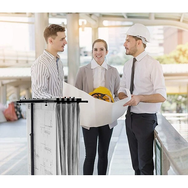 AdirOffice Steel Mobile Vertical Plan Center For Blueprints, Black (614-BLK) 5 AdirOffice Steel Mobile Vertical Plan Center For Blueprints, Black (614-BLK) - Image 5